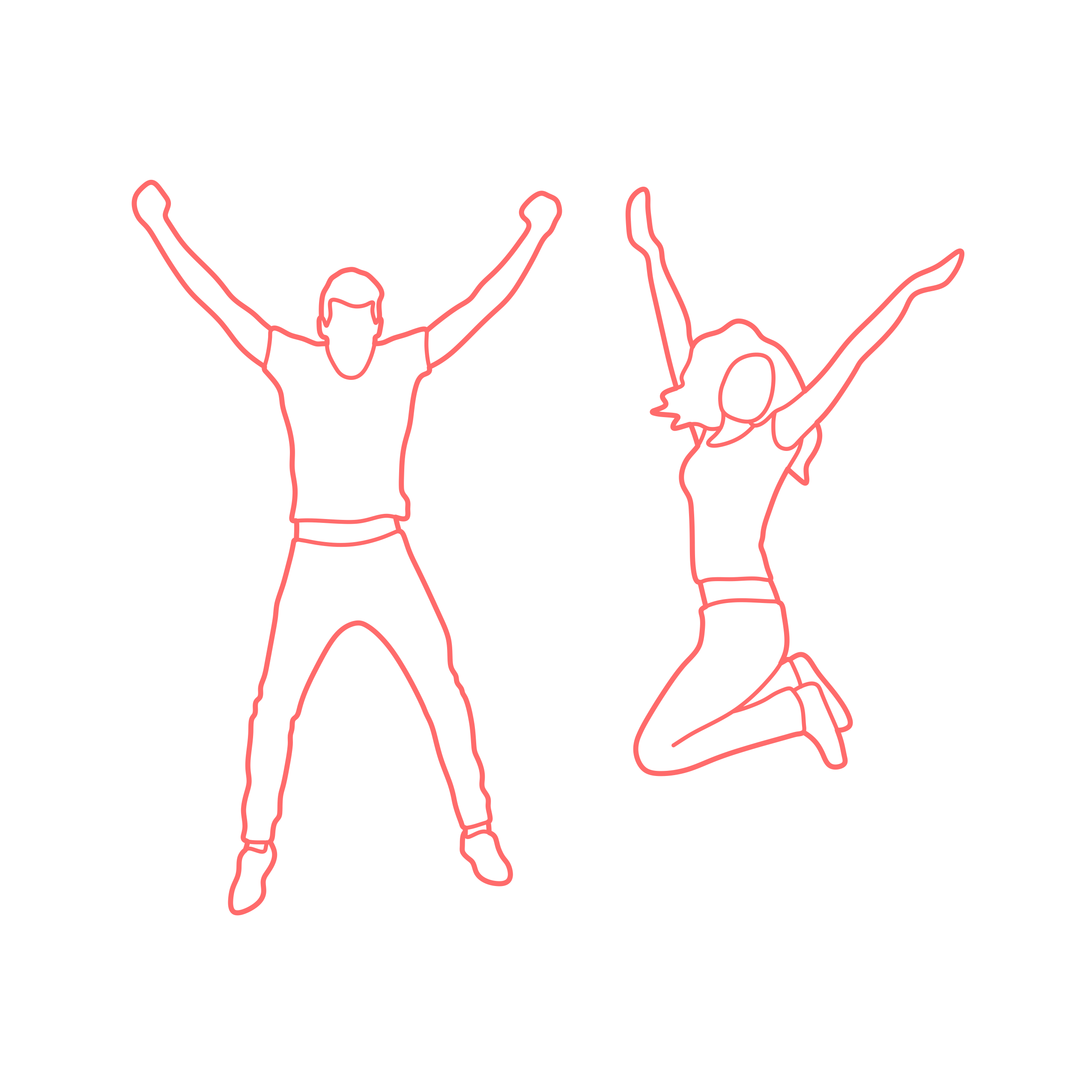 Humans Poses People Jumping Sticker Svg Vector Free Vectors